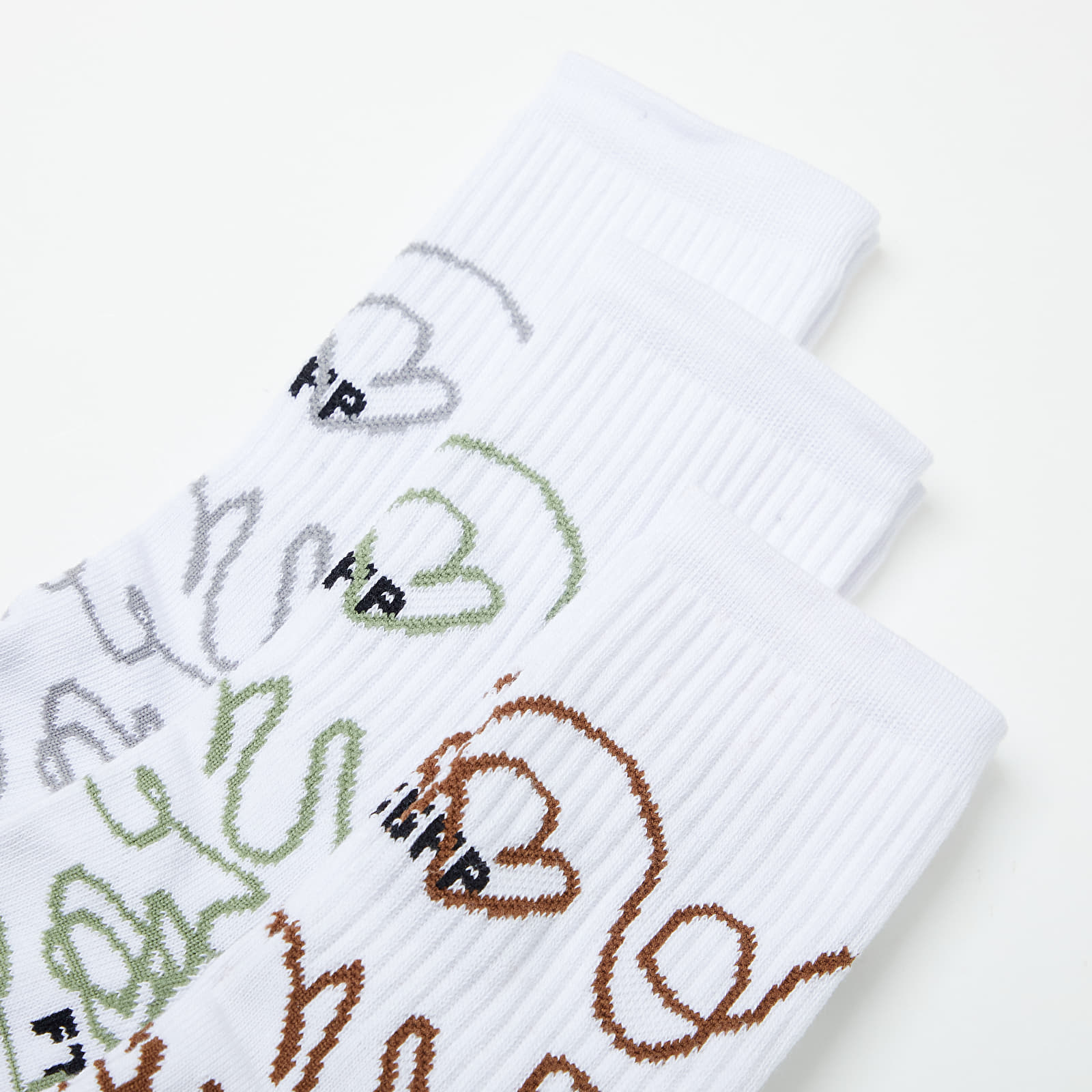 Socks Footshop The Bubble Socks 3-Pack Multicolour