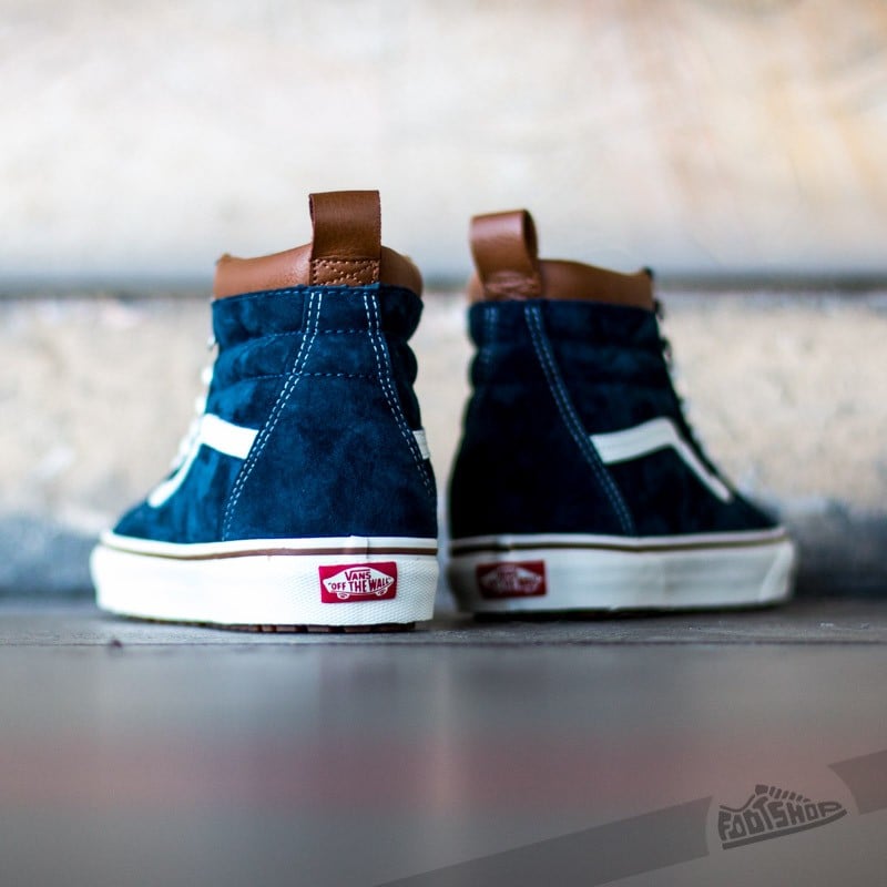 Men s shoes Vans Sk8 Hi MTE Dress Blues Footshop