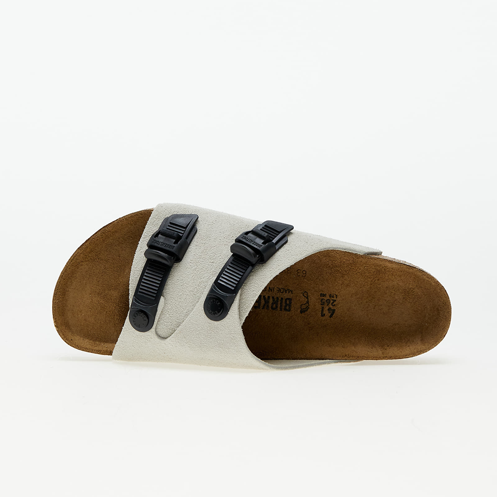 Мъжки кецове и обувки Birkenstock Zürich Tech Suede Leather Antique White