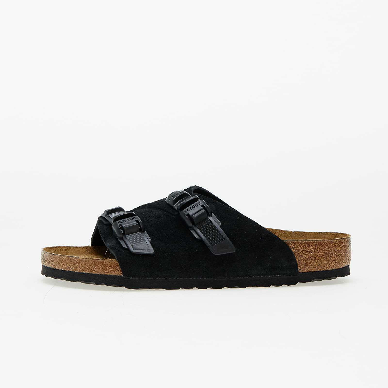 Pánské tenisky a boty Birkenstock Zürich Tech Suede Leather Black