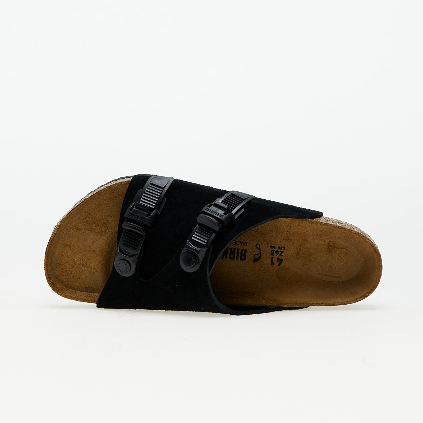 Pánské tenisky a boty Birkenstock Zürich Tech Suede Leather Black