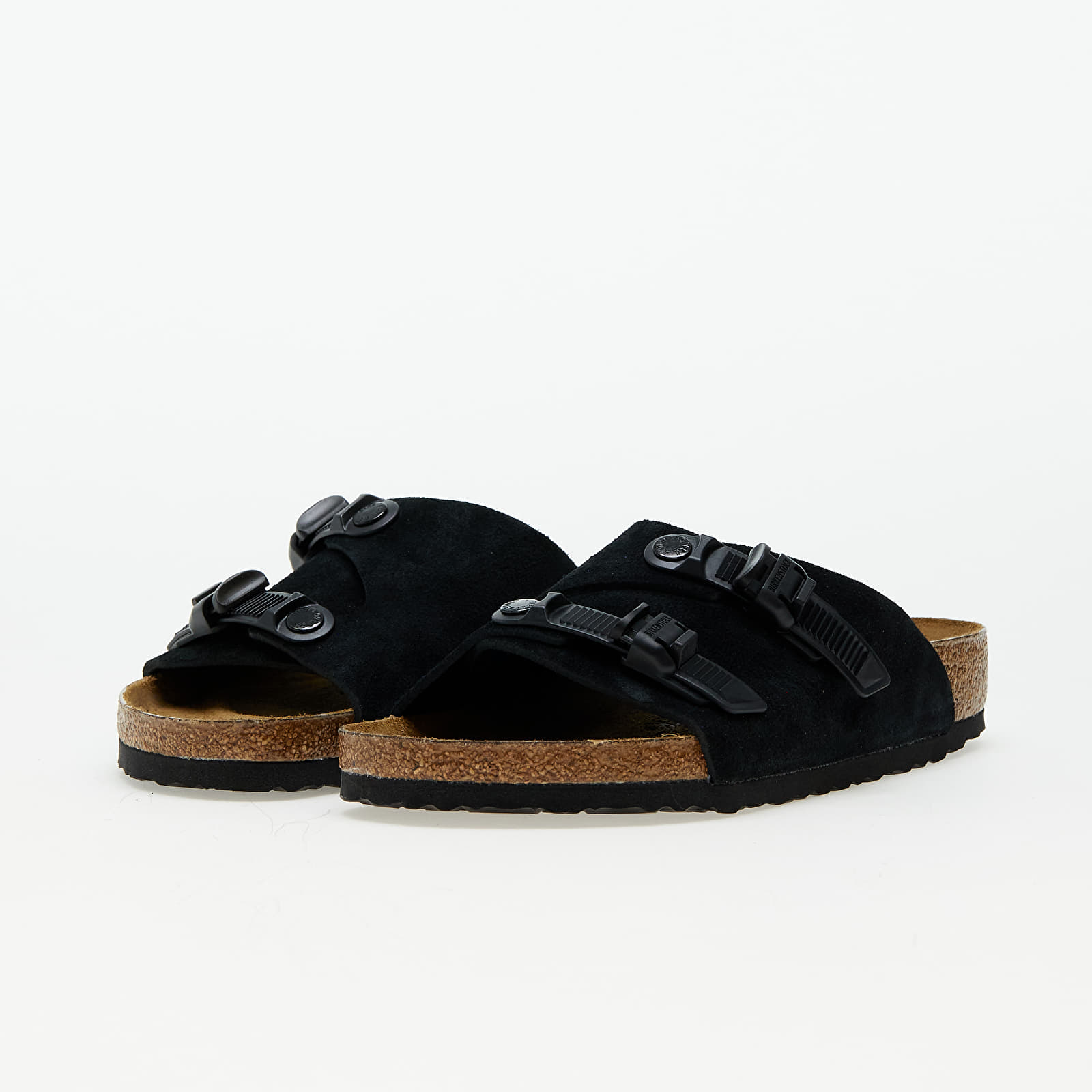 Pánské tenisky a boty Birkenstock Zürich Tech Suede Leather Black
