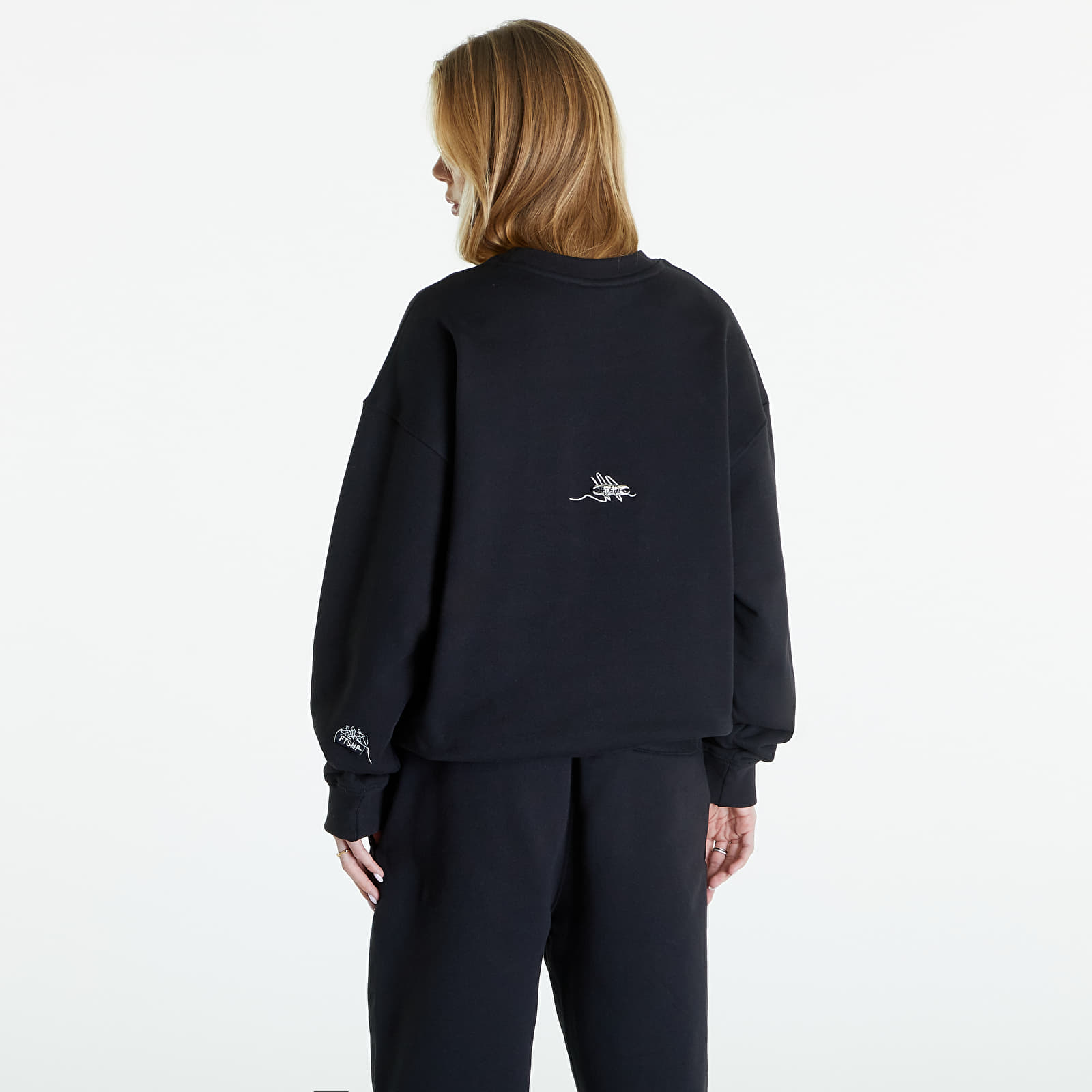 Mikiny Footshop Everyday Crewneck UNISEX Black