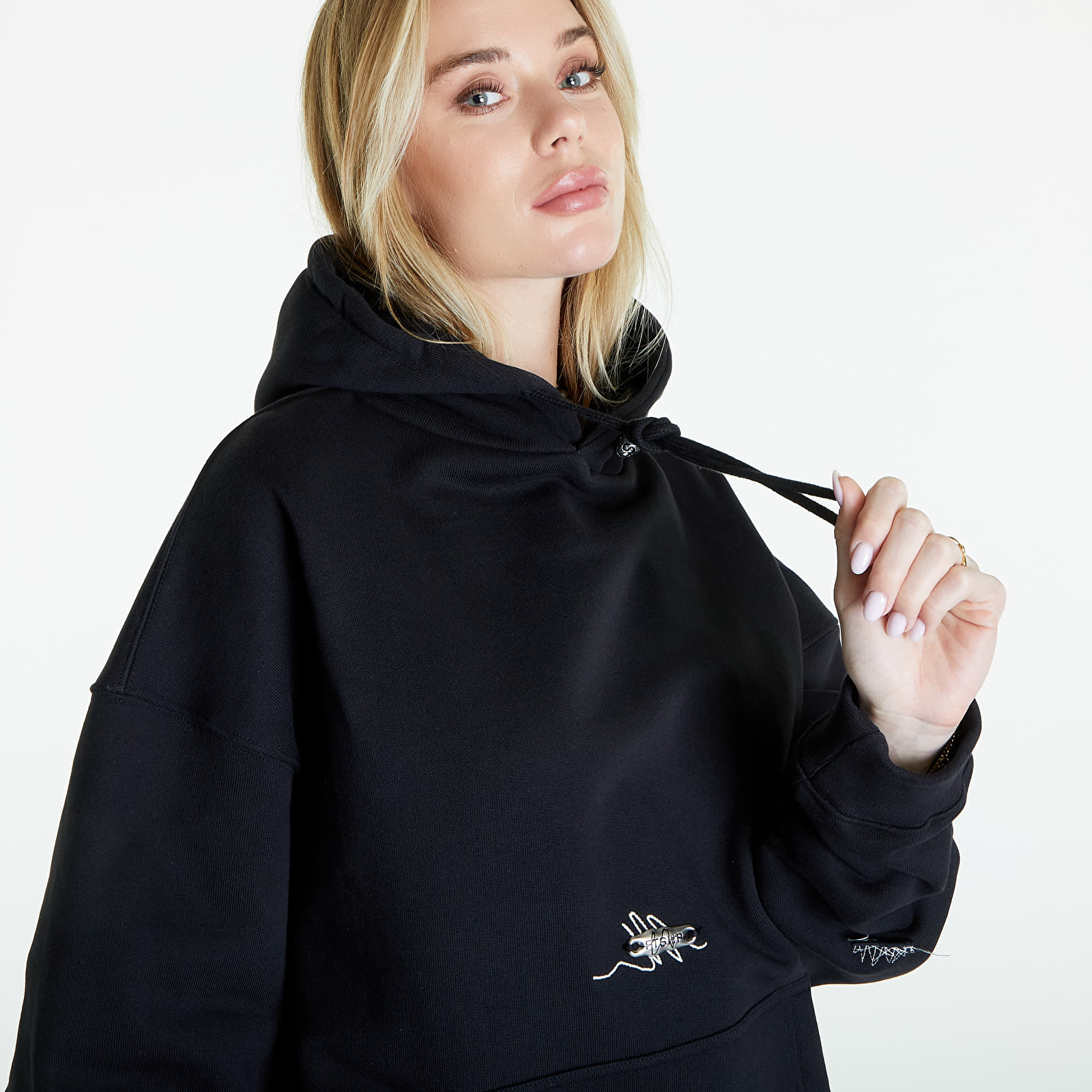 Hettegensere og sweatshirts Footshop Everyday Hoodie UNISEX Black