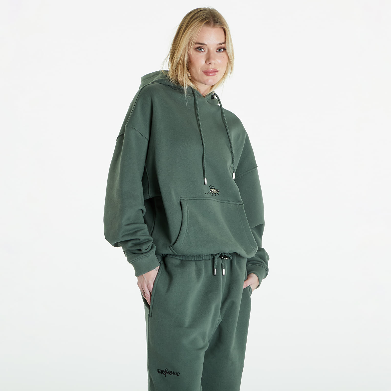 Hoodies and sweatshirts  Footshop Everyday Hoodie UNISEX Sage