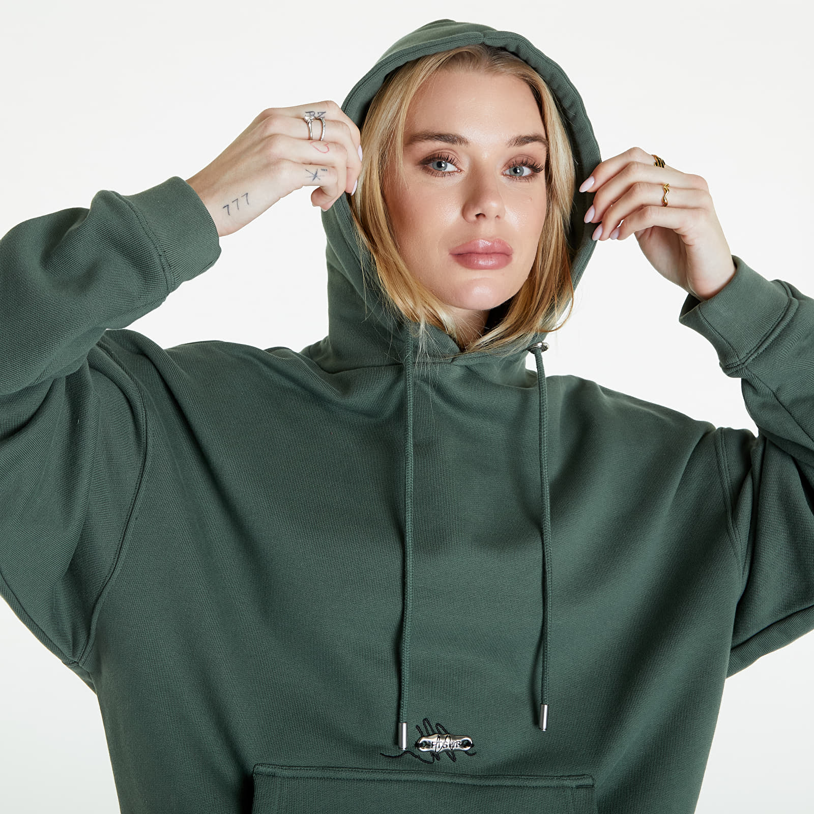 Hoodies and sweatshirts  Footshop Everyday Hoodie UNISEX Sage