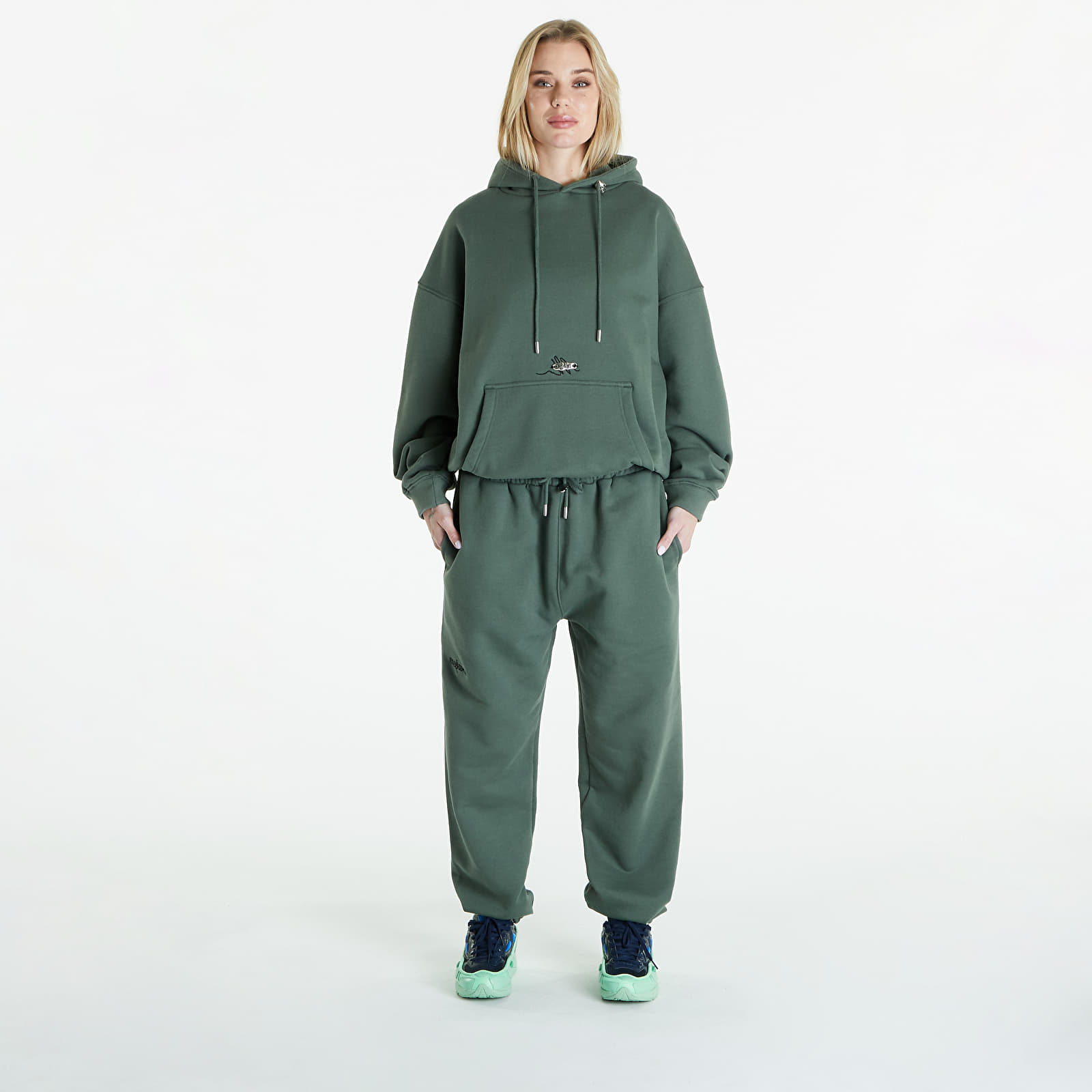 Tepláky Footshop Everyday Sweatpants UNISEX Sage