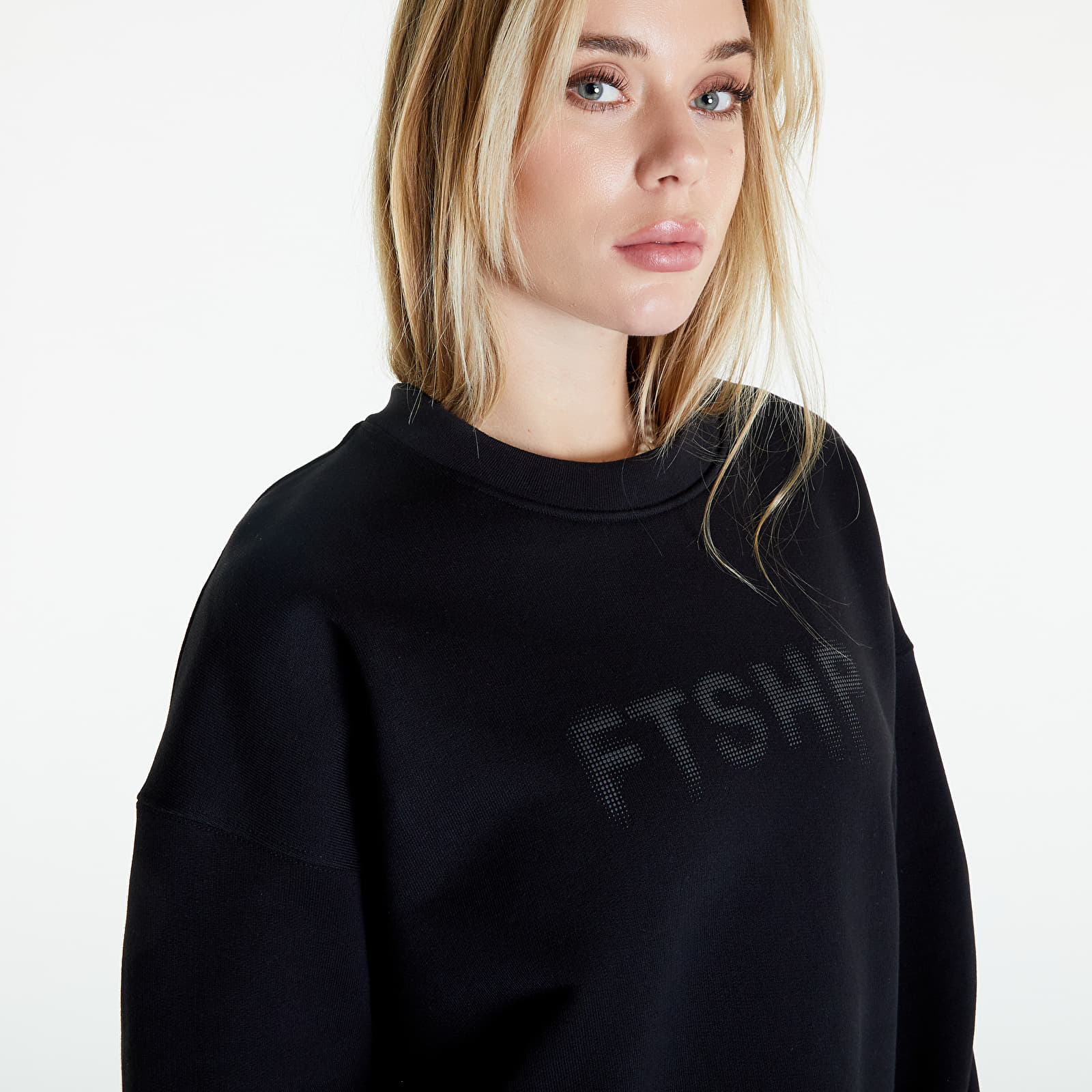 Hoodies and sweatshirts  FTSHP Halftone Crewneck Sweatshirt UNISEX Black
