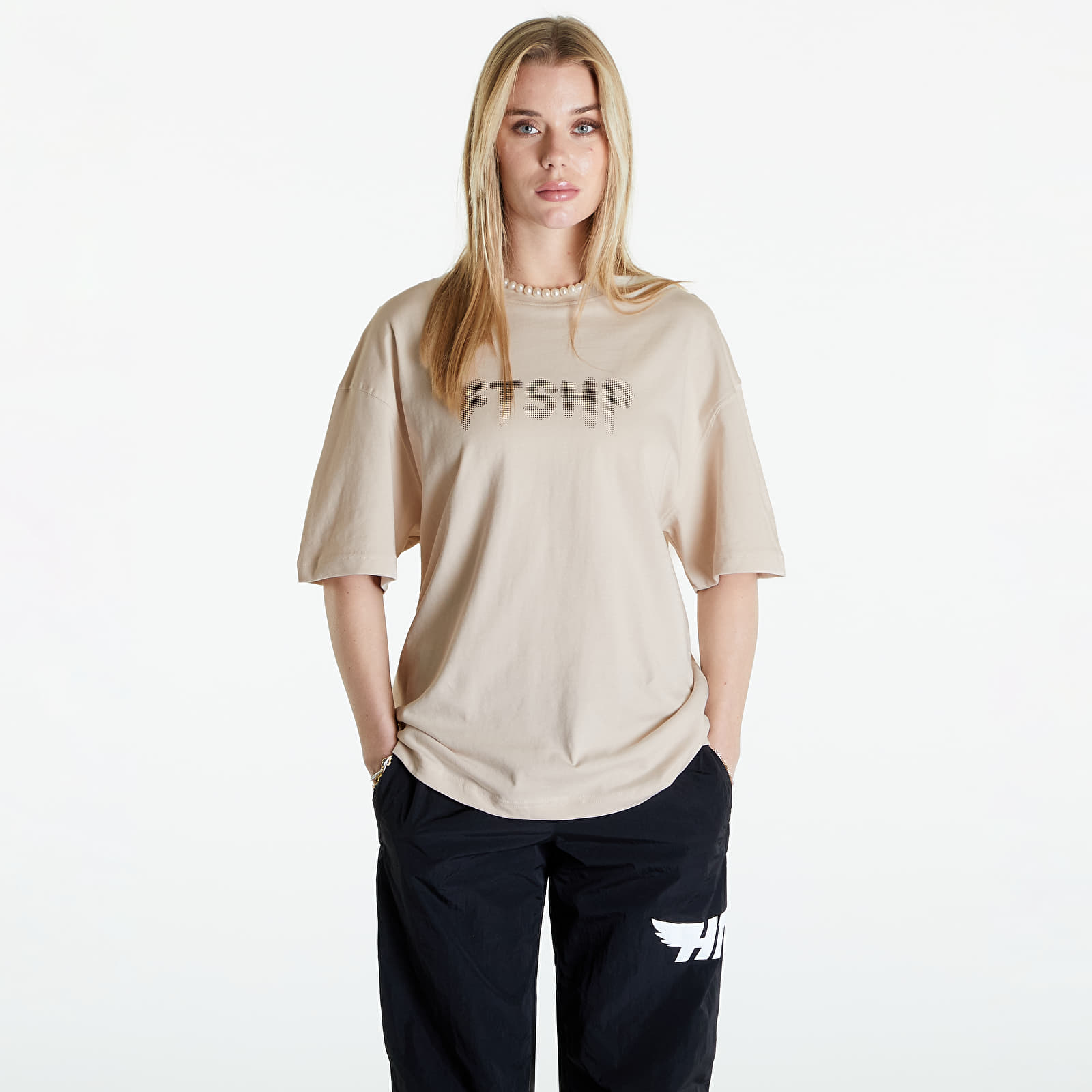 Pólók FTSHP Halftone T-Shirt UNISEX Stone