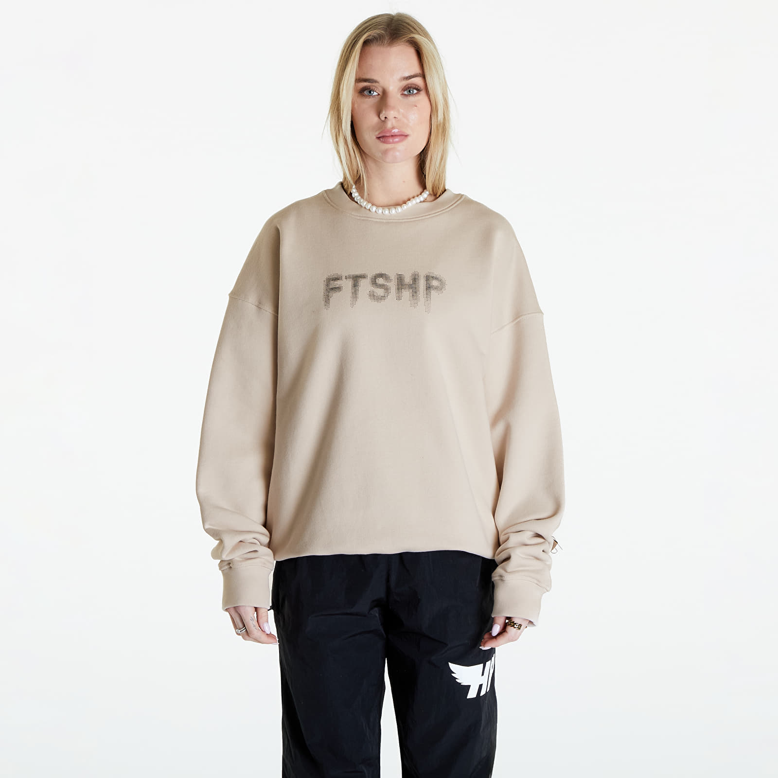 Hoodies and sweatshirts  FTSHP Halftone Crewneck Sweatshirt UNISEX Stone