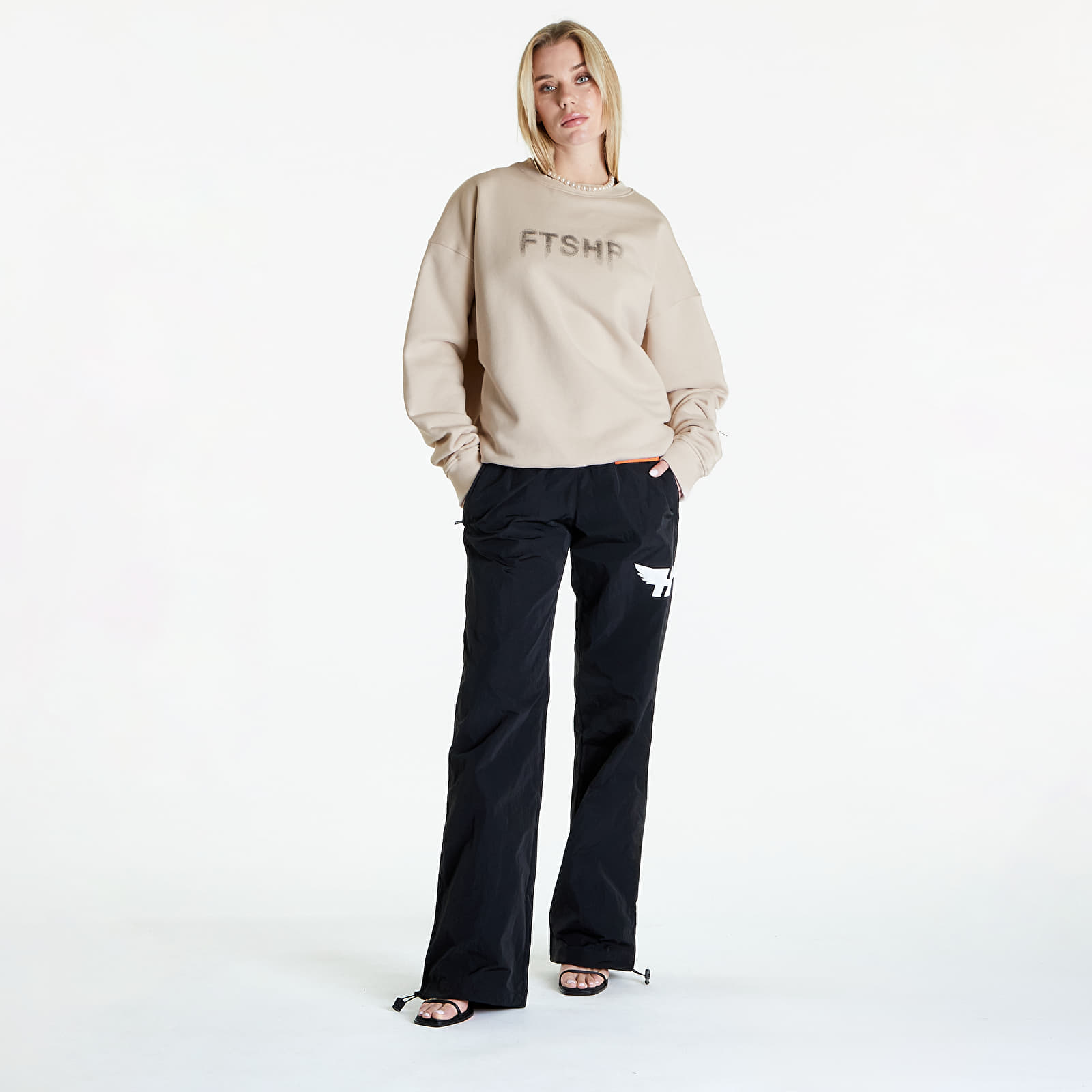 Hoodies and sweatshirts  FTSHP Halftone Crewneck Sweatshirt UNISEX Stone