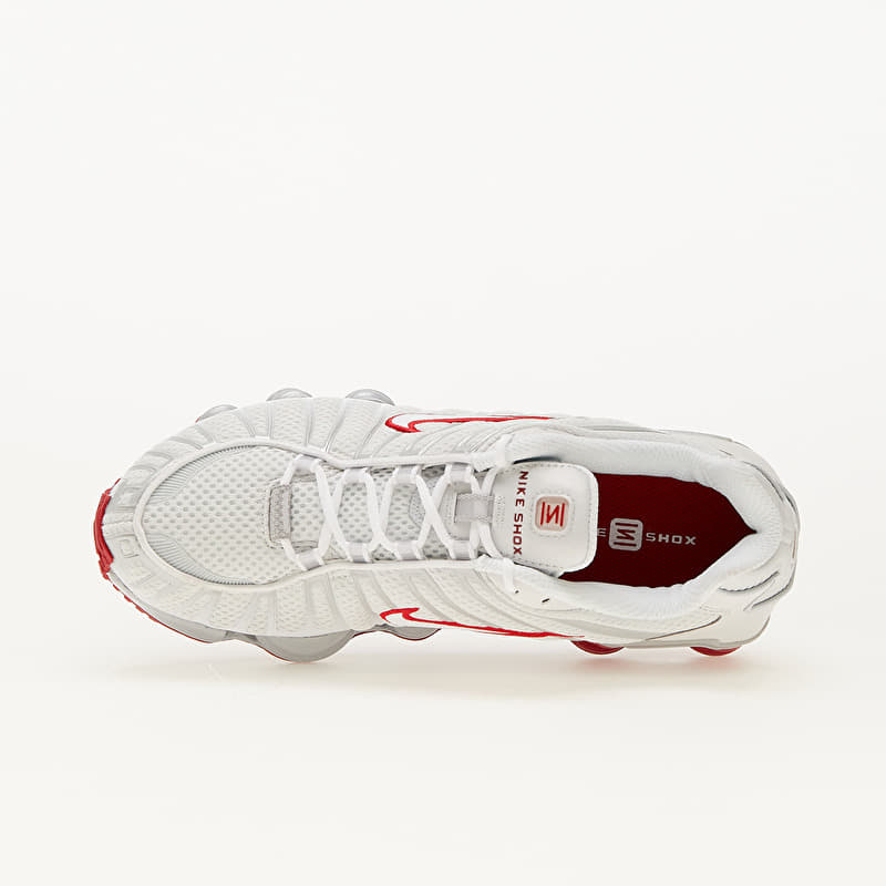 Women's shoes Nike W Shox Tl Platinum Tint/ White-Gym Red (FZ4344