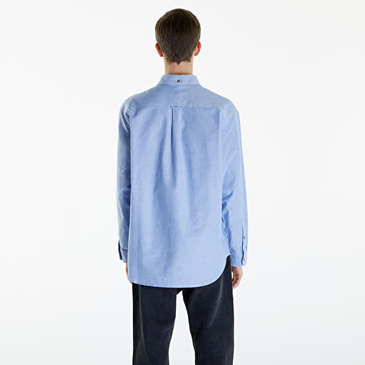 white royal blue nike shirt