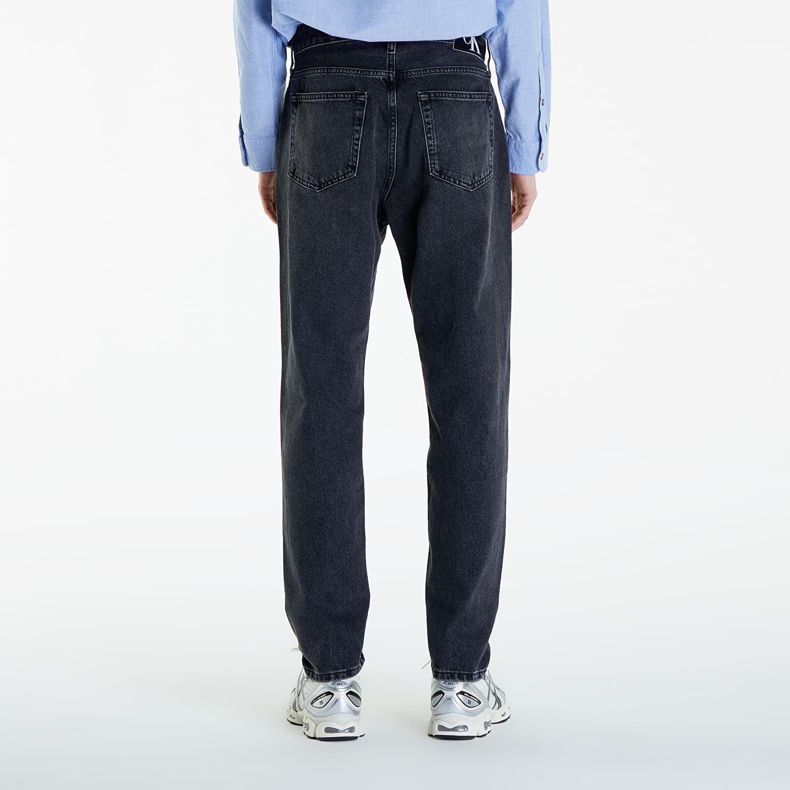 Jeans Calvin Klein Jeans Regular Taper Jeans Black Denim