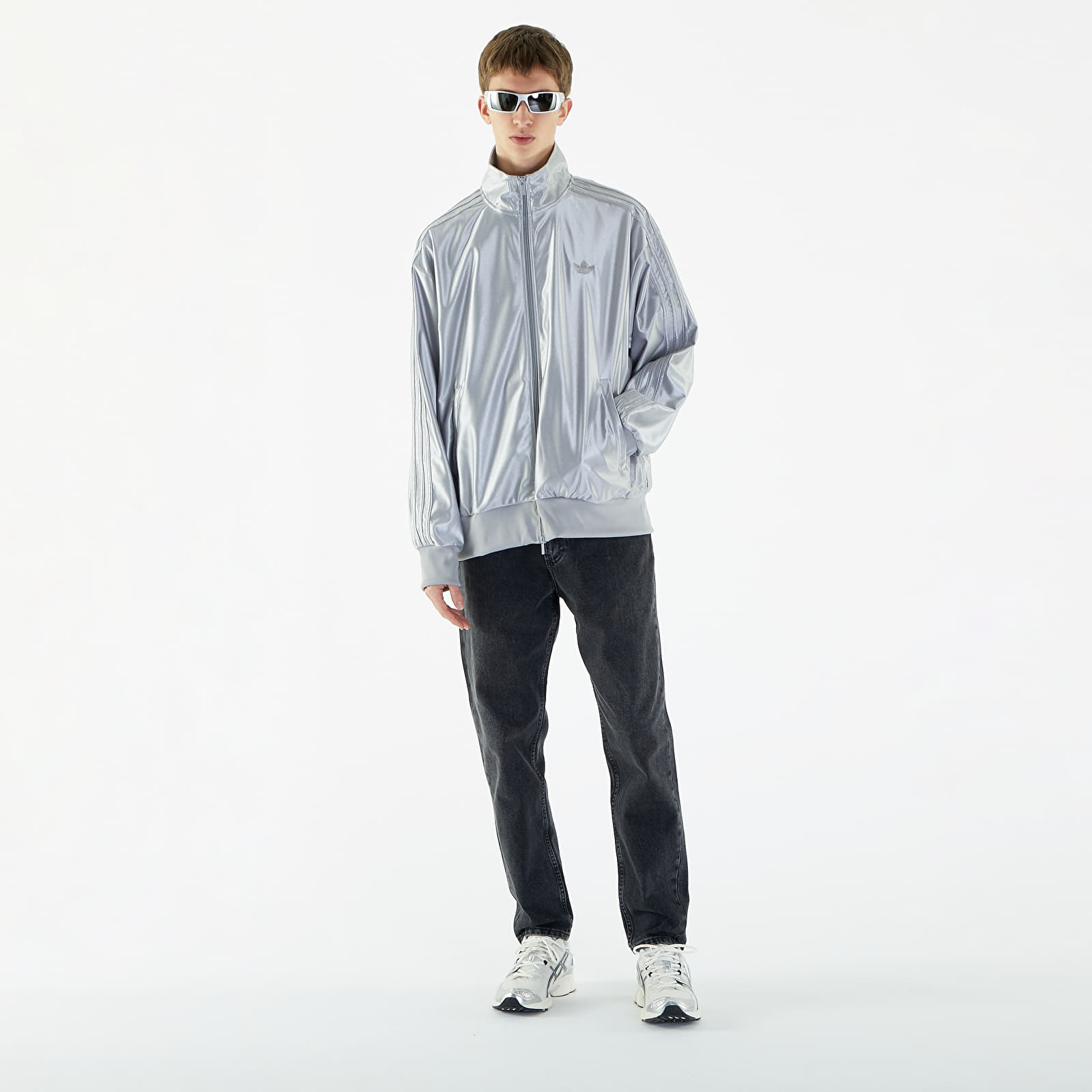 Bluzy adidas Firebird Sport Jacket Light Onix