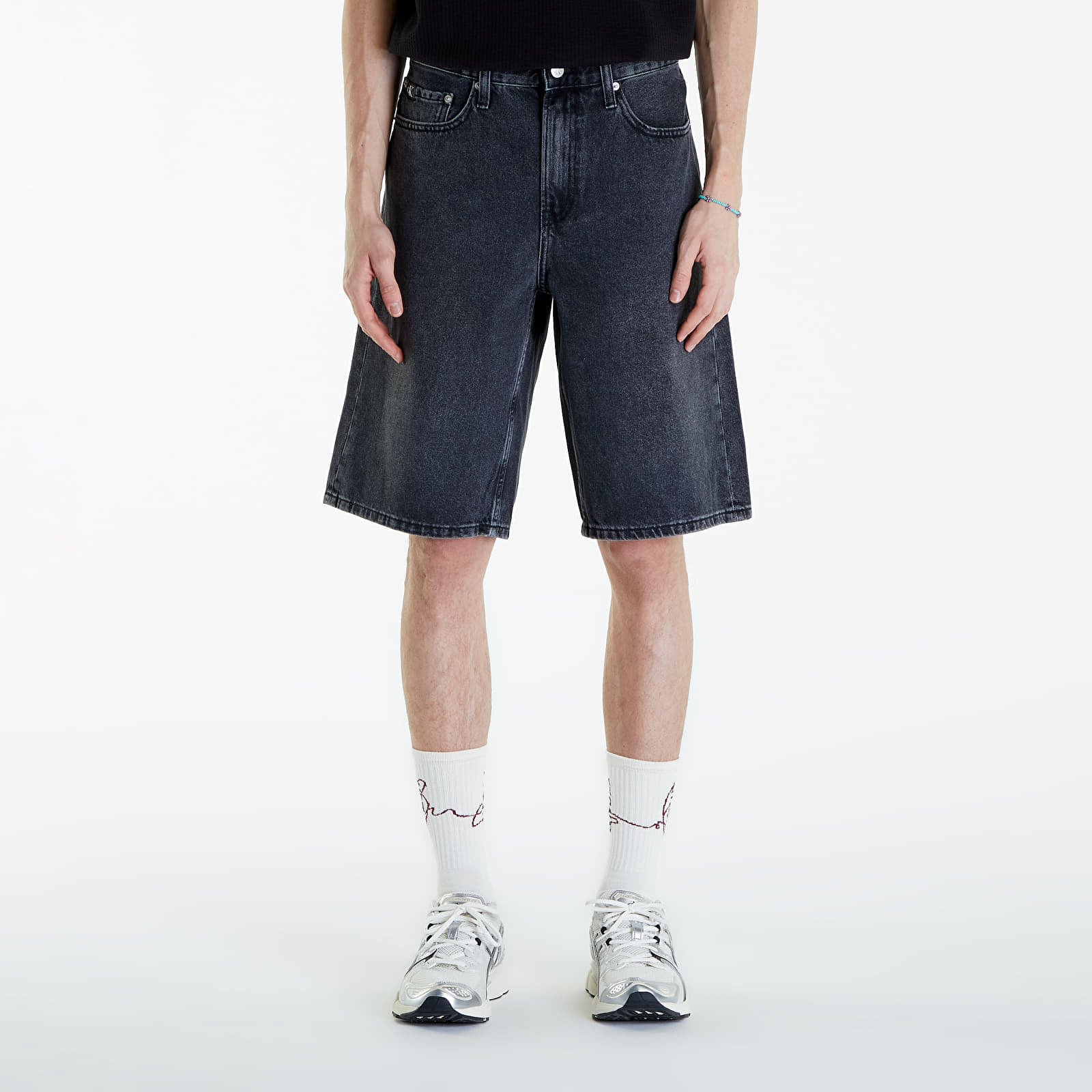 Koszulki Calvin Klein Jeans Texture Pocket Short Sleeve T-Shirt CK Black