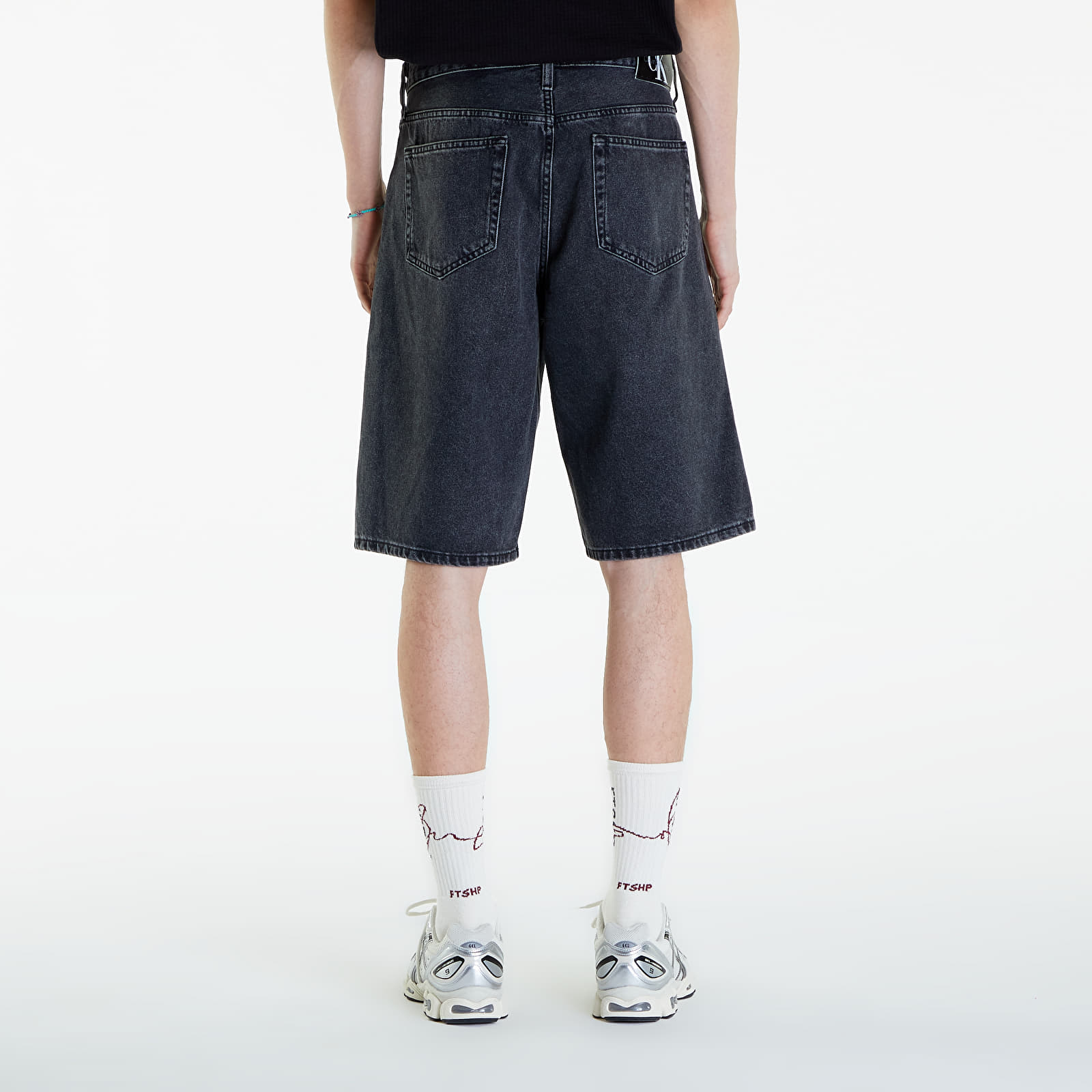 Kratke hlače Calvin Klein Jeans 90'S Loose Shorts Denim Black
