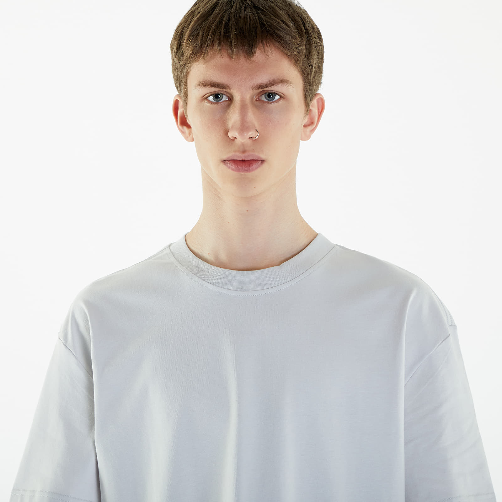 Koszulki Calvin Klein Jeans Long Relaxed Cotton T-Shirt Lunar Rock
