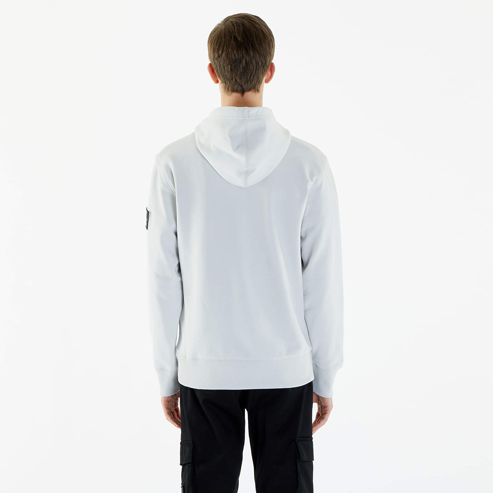 Kapucnis pulóverek és pulcsik Calvin Klein Jeans Badge Hoodie Lunar Rock