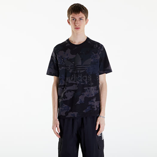 Majica adidas Camo Trefoil Tee Black