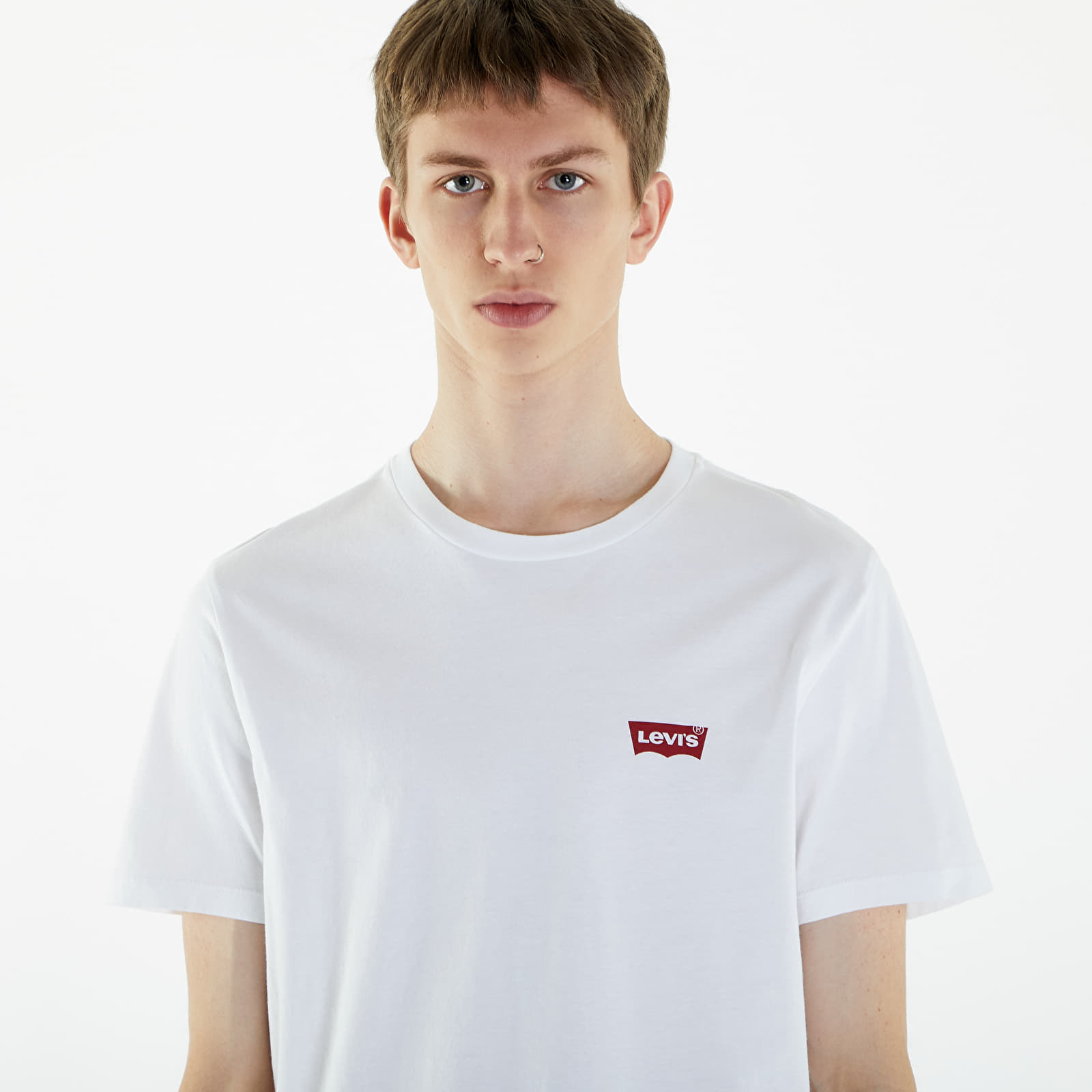 Magliette Levi s Graphic Crewneck Tee 2 Pack White Black Footshop