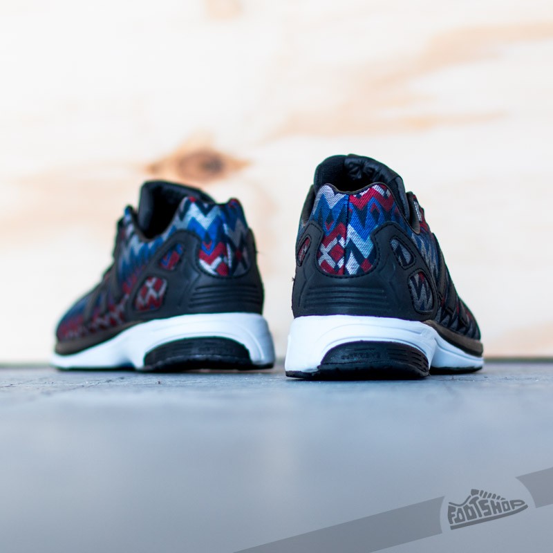 adidas ZX Flux Tech Supcol CBlack FtwWht Footshop