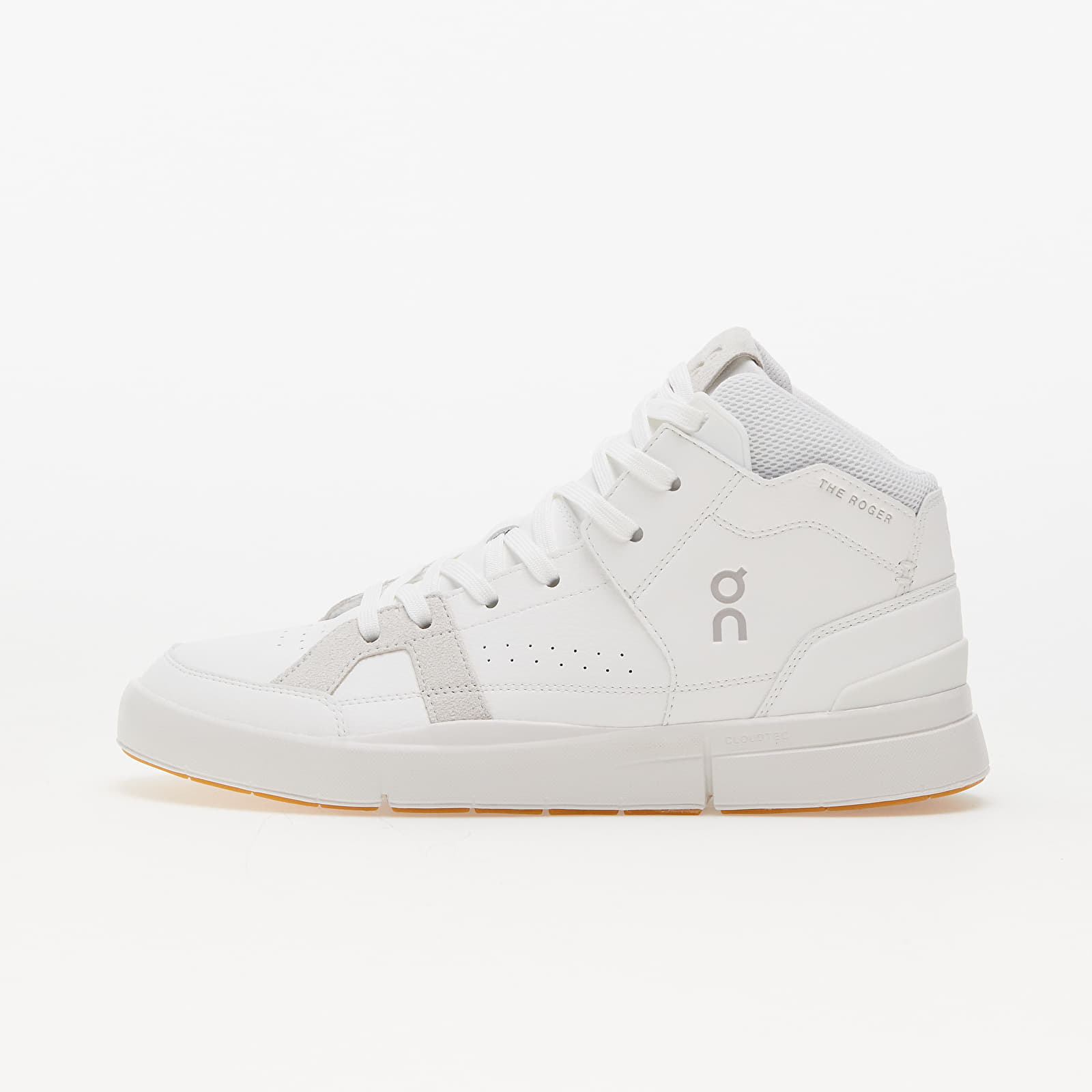 Herren Sneaker und Schuhe On M The Roger Clubhouse Mid White/ Sand