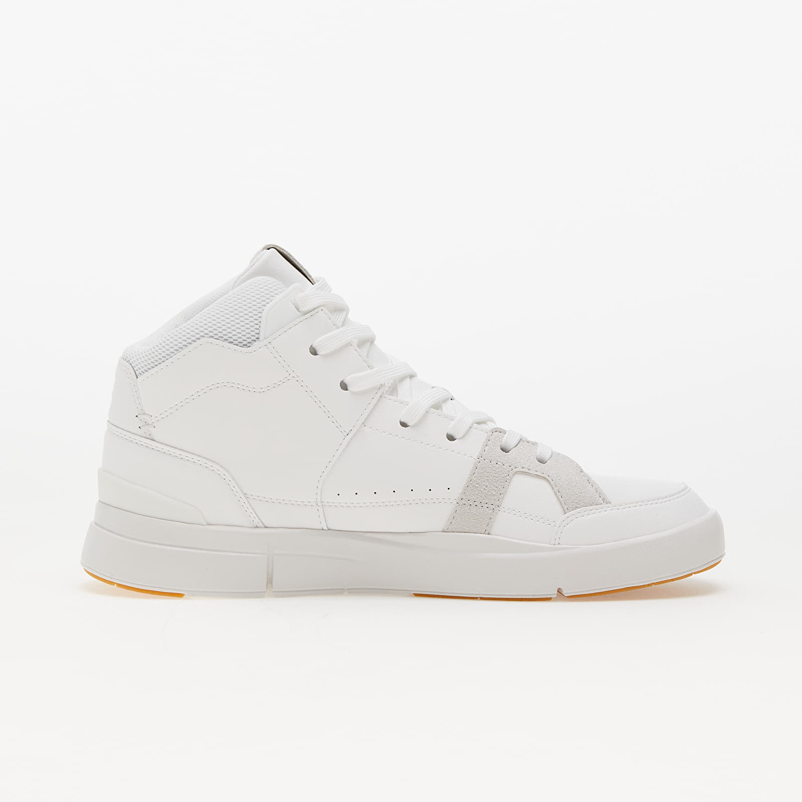 Herren Sneaker und Schuhe On M The Roger Clubhouse Mid White/ Sand
