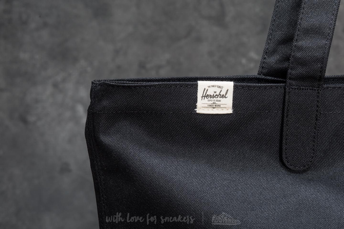 Herschel mica black shopper tote bag store