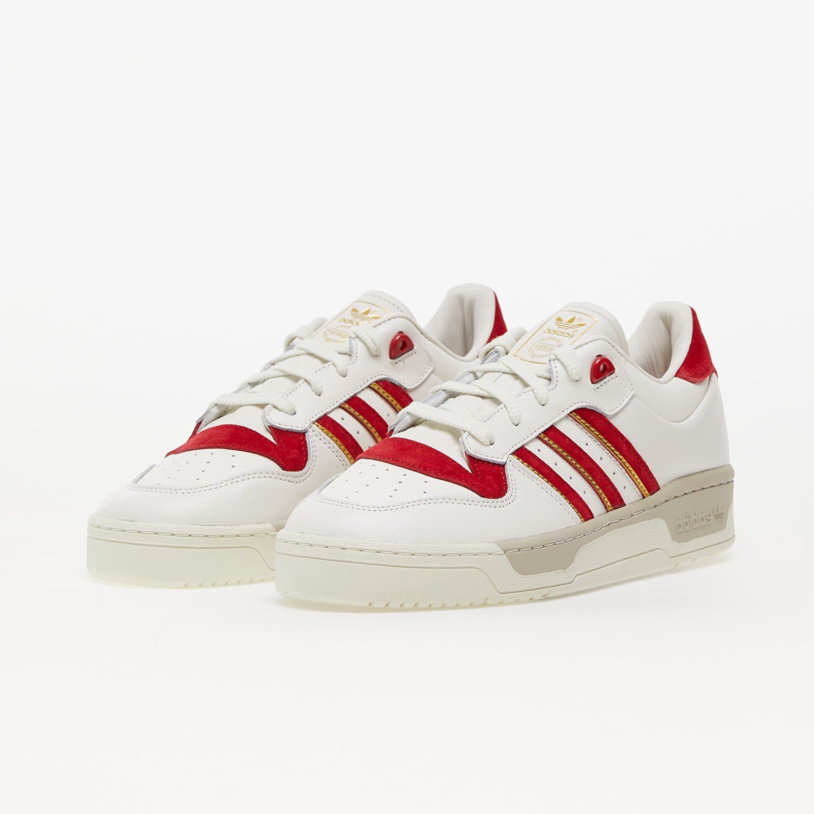 Buty męskie adidas Rivalry 86 Low Cloud White/ Team Power Red 2/ Ivory