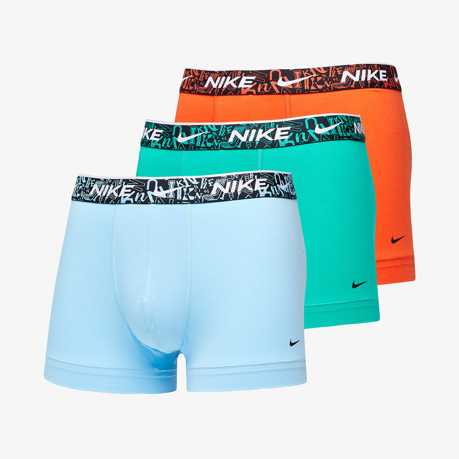 Levně Nike Dri-FIT Cotton Stretch Boxer 3-Pack Multicolor