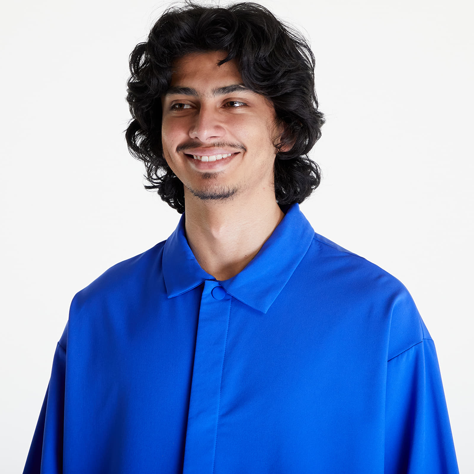 Kabátok adidas Adicolor Basketball Jacket UNISEX Lucid Blue