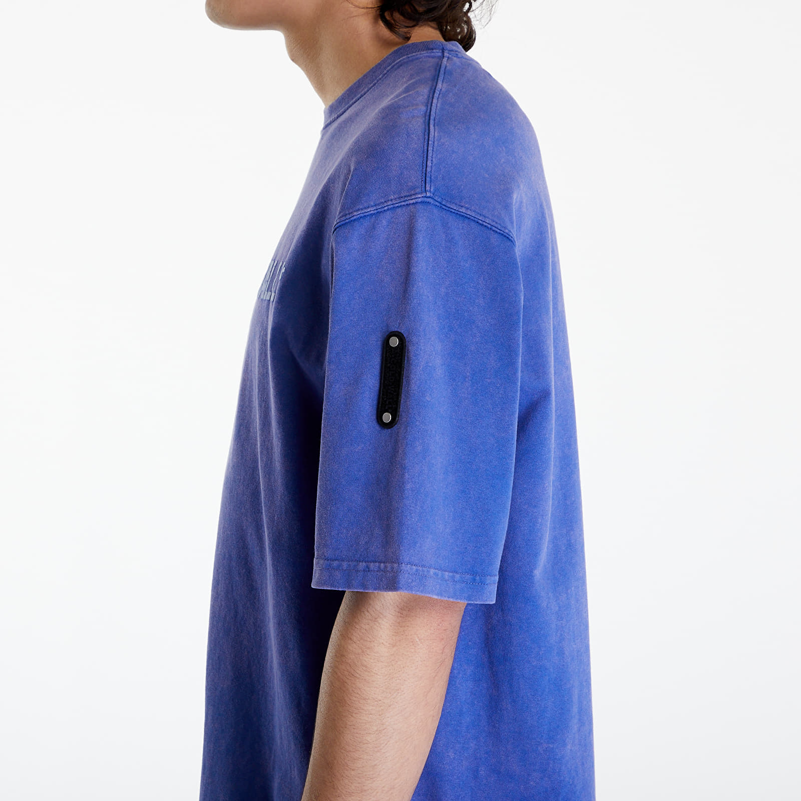 Pólók A-COLD-WALL* Overdye Logo T-Shirt Volt Blue