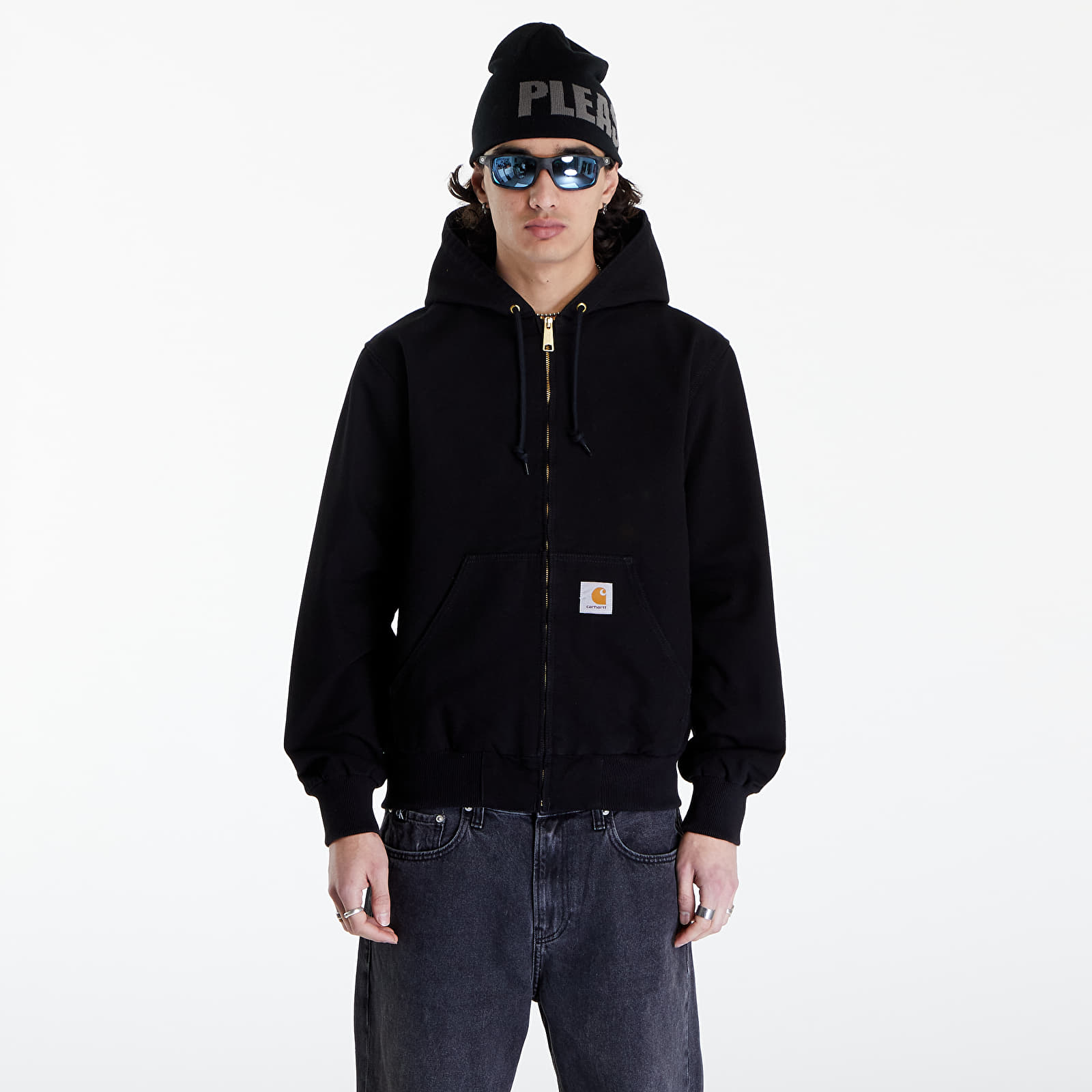 Striukės Carhartt WIP Active Jacket UNISEX Black Rinsed