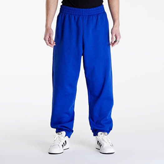 Blue and white adidas sweatpants hotsell