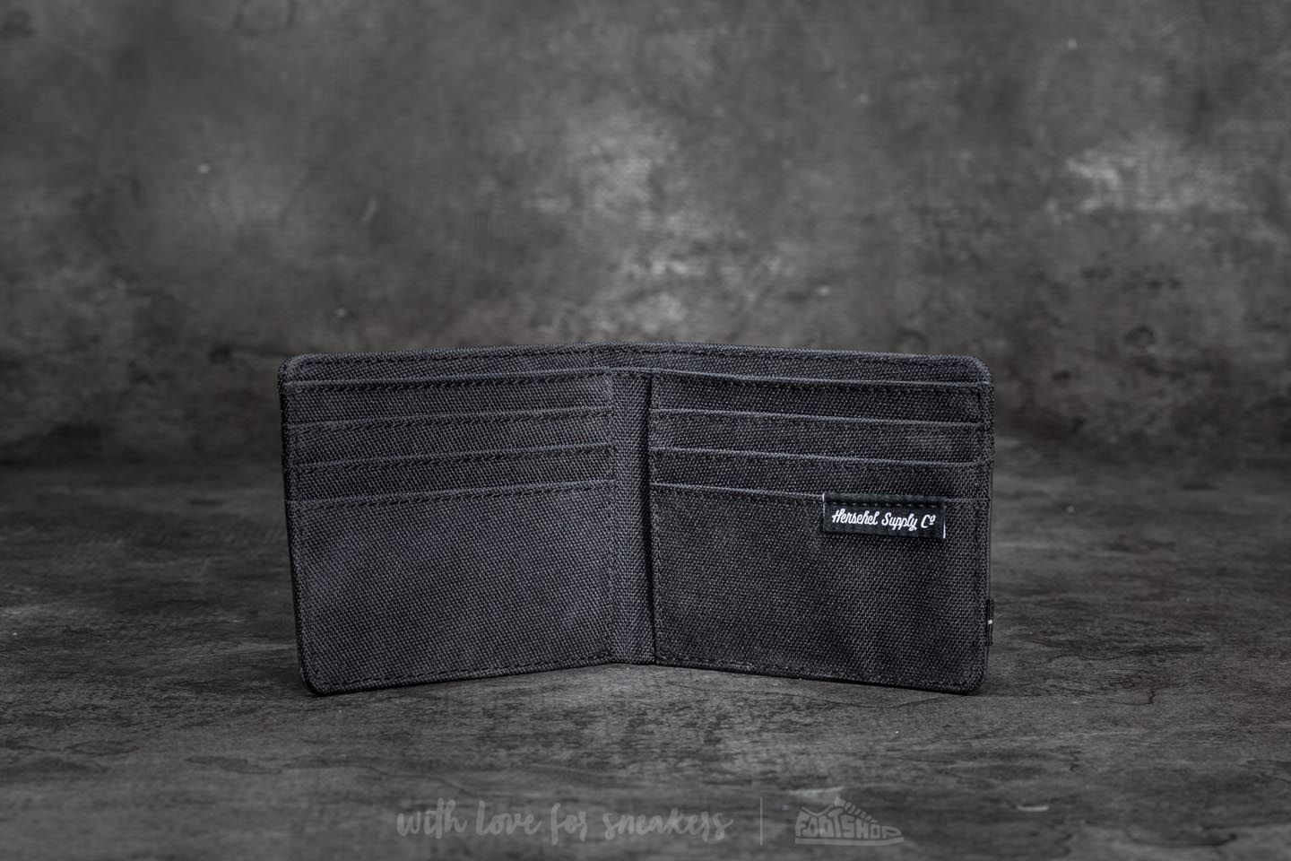 Carteras Herschel Supply Co. Roy + Wallet Black