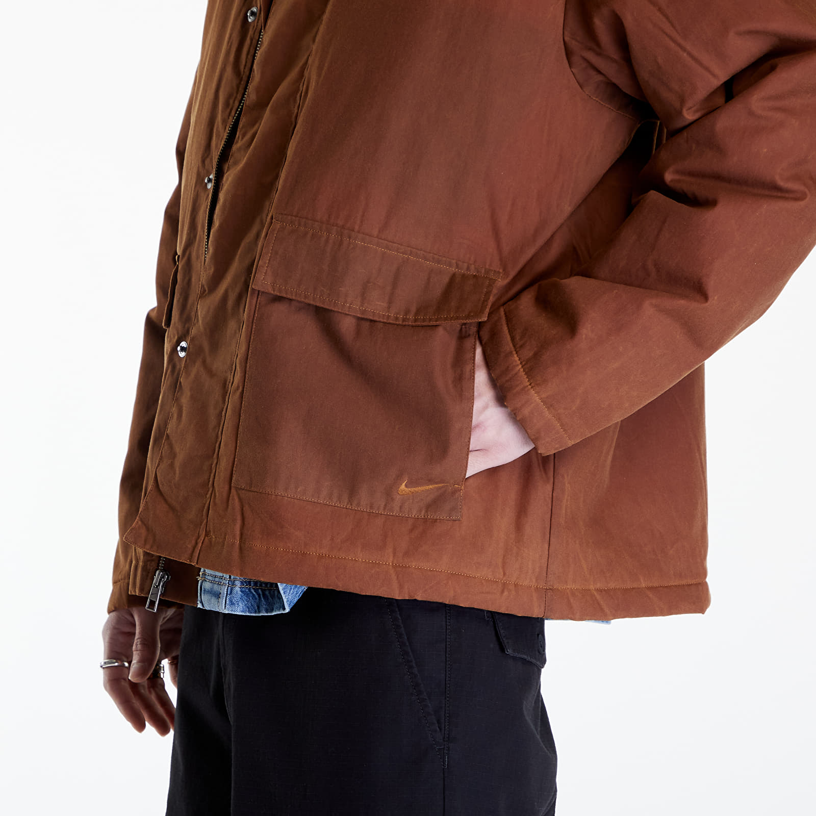 Bundy Nike M Nl Waxed Canvas Work Jacket Light British Tan/ Light British Tan