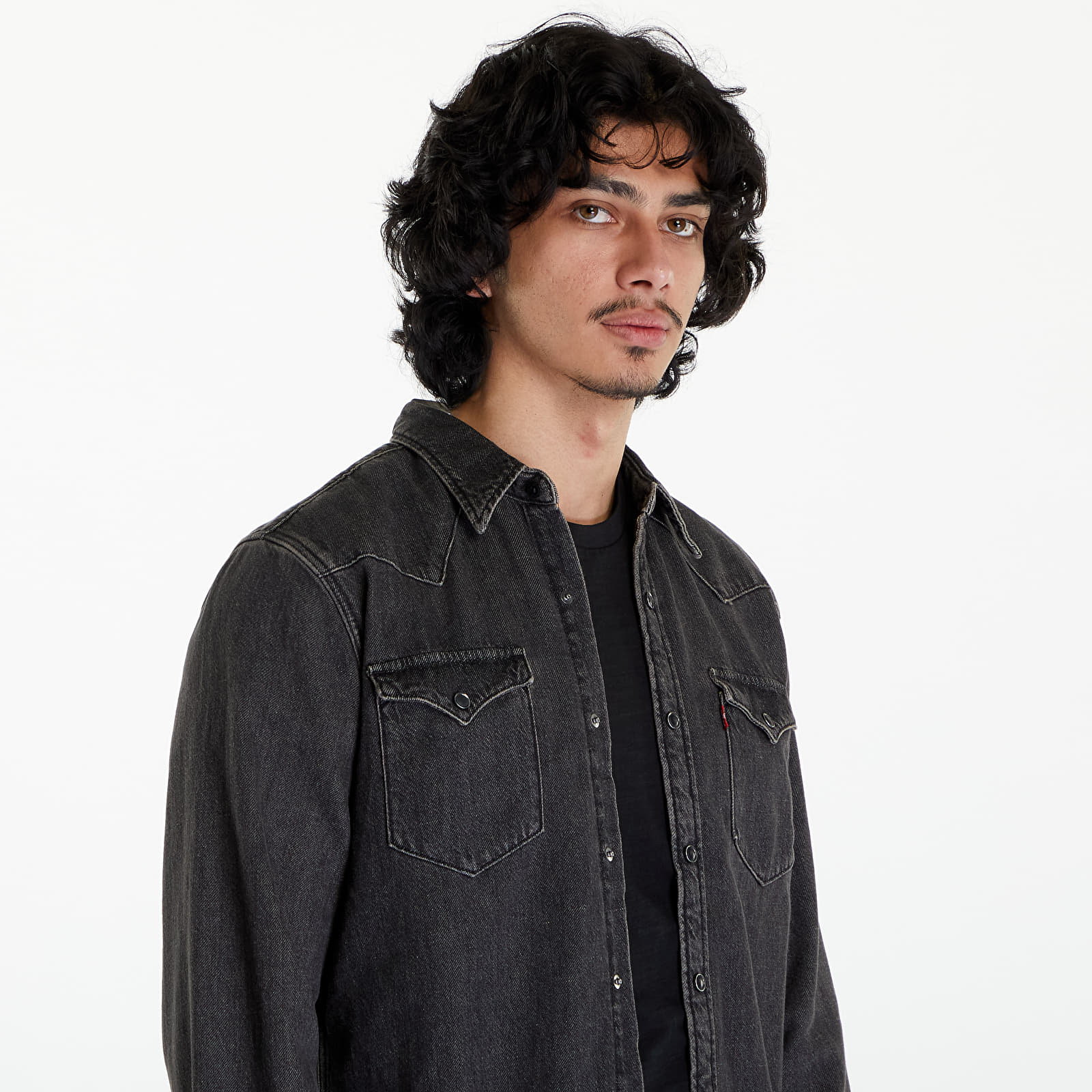 Ingek Levi's® Barstow Western Standard Fit Shirt Black Washed