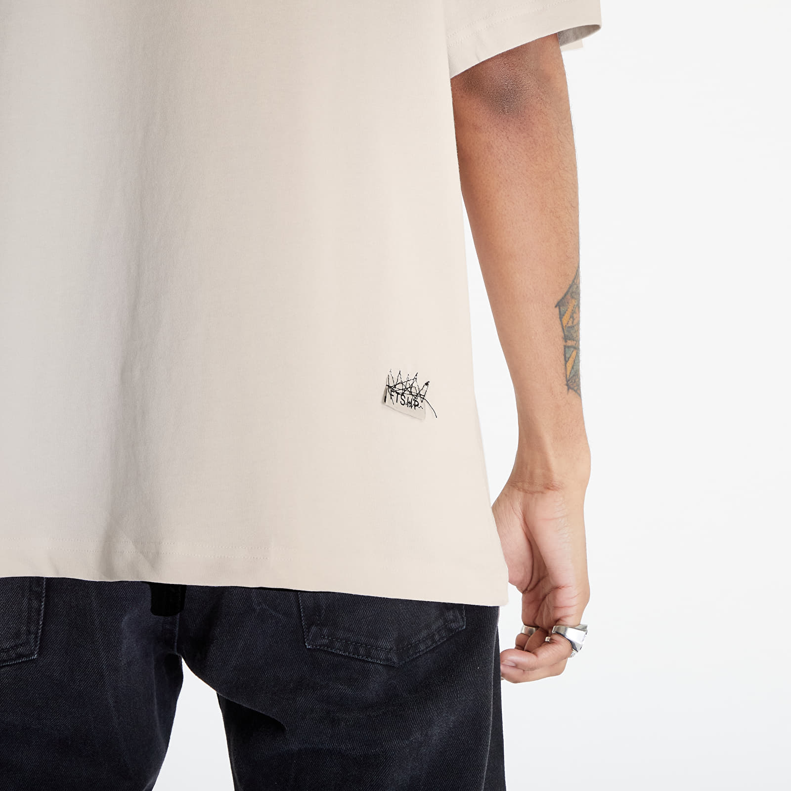 Pólók FTSHP Halftone T-Shirt UNISEX Stone