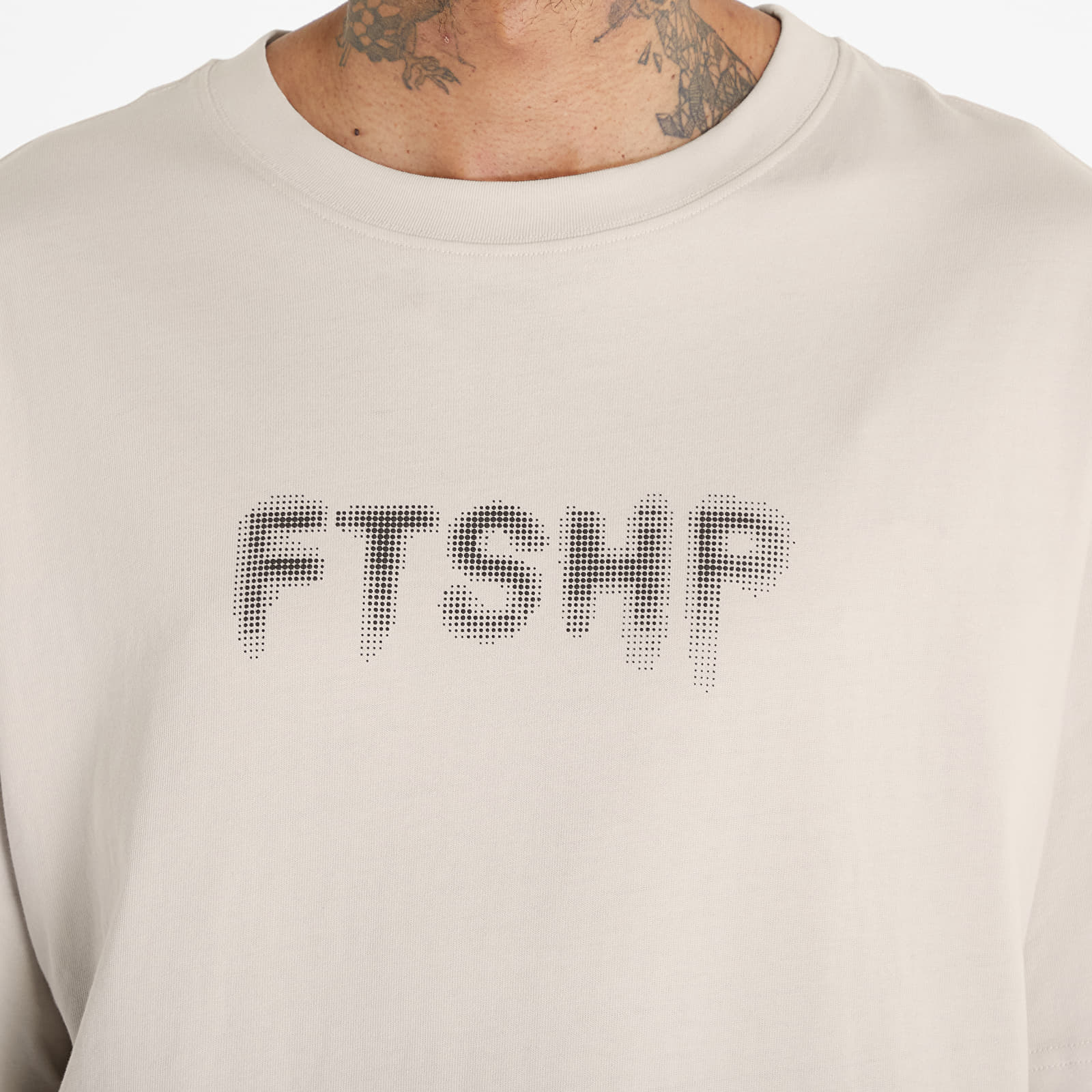 Pólók FTSHP Halftone T-Shirt UNISEX Stone