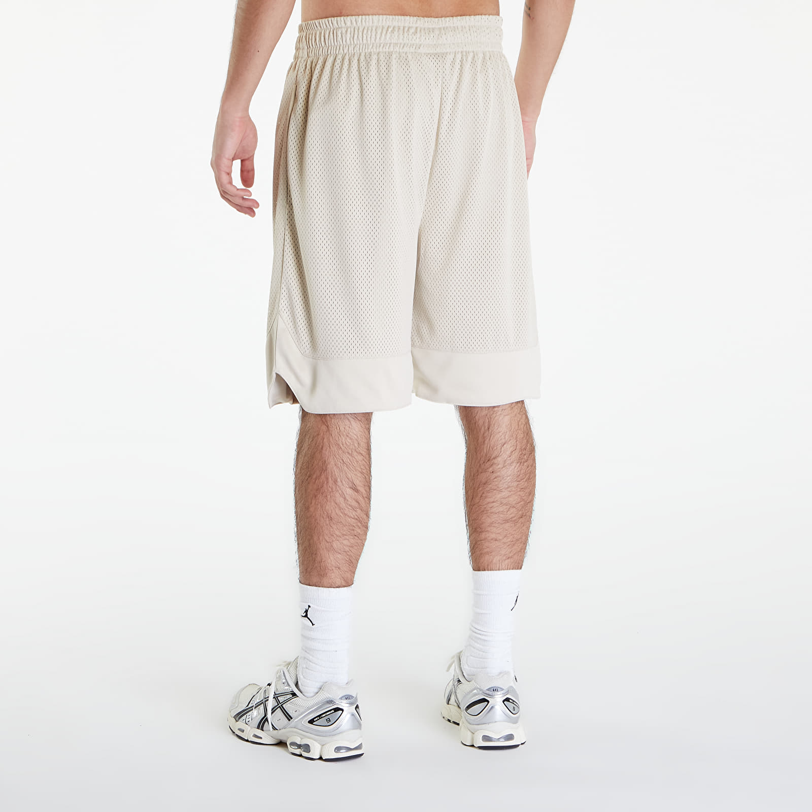 Kurzhosen New Era Arch Logo Mesh Shorts Stone/ Stone