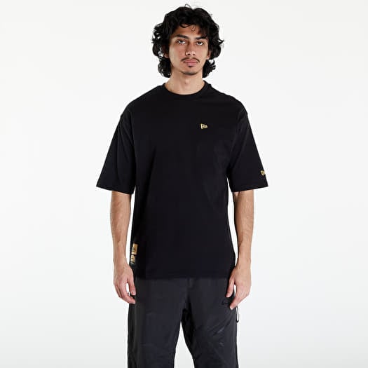 T-shirt New Era Sticker OS Tee UNISEX Black/ Metallic Gold