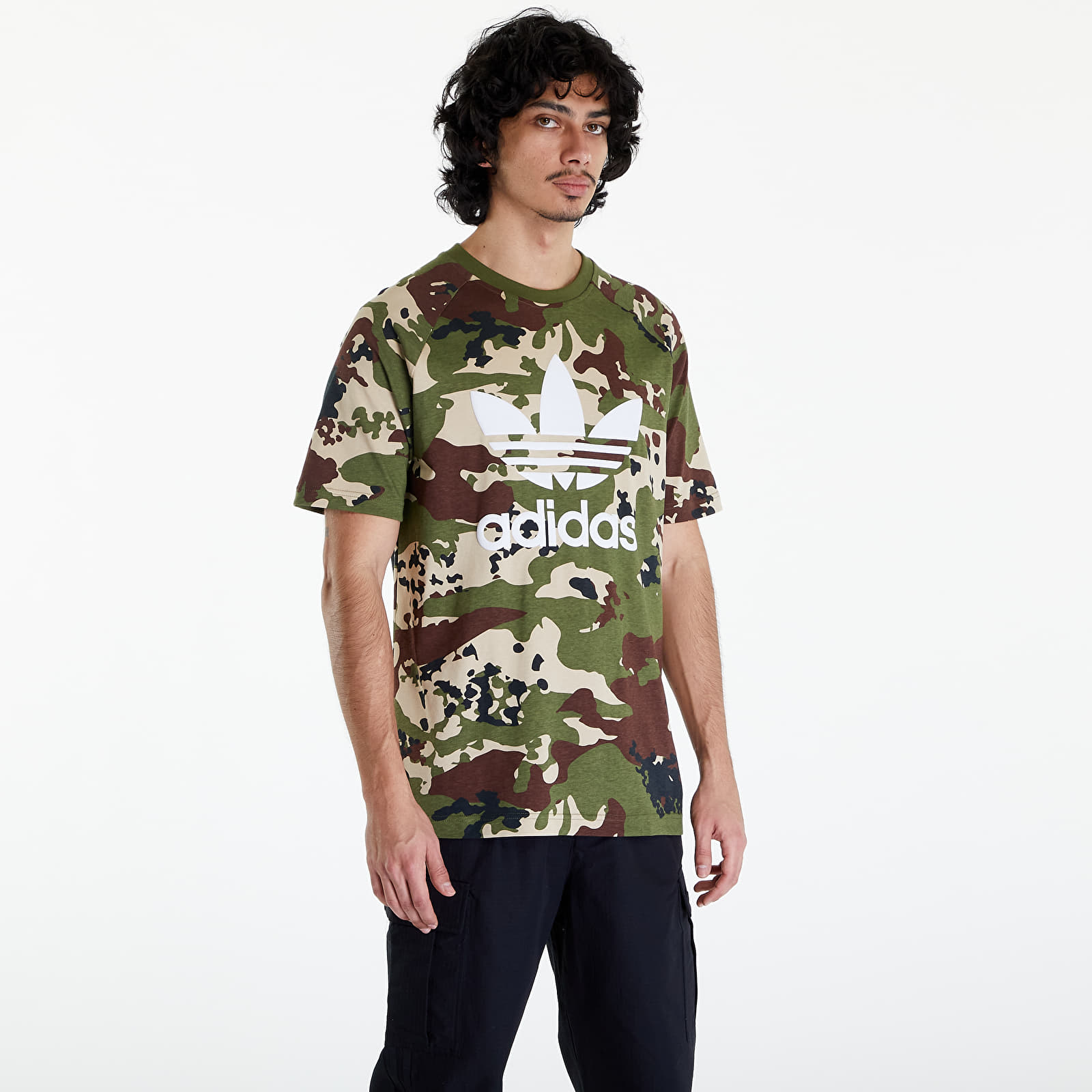 adidas Camo Trefoil Tee