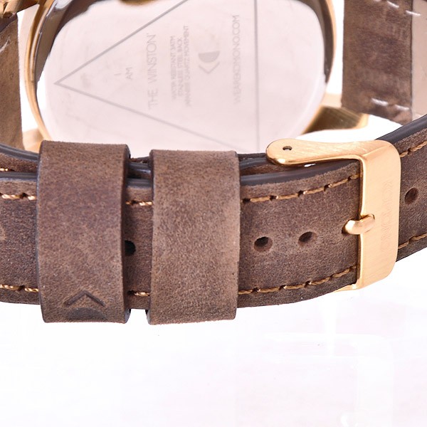 Watches Komono Winston Gold Wood