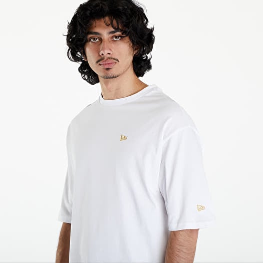 ☆New Era☆ Originals Name Tag Script T-Shirt Golden Glow 14 NEW ERA BASIC SCRIPT OVERSIZED PURPLE SHORT SLEEVE T-SHIRT