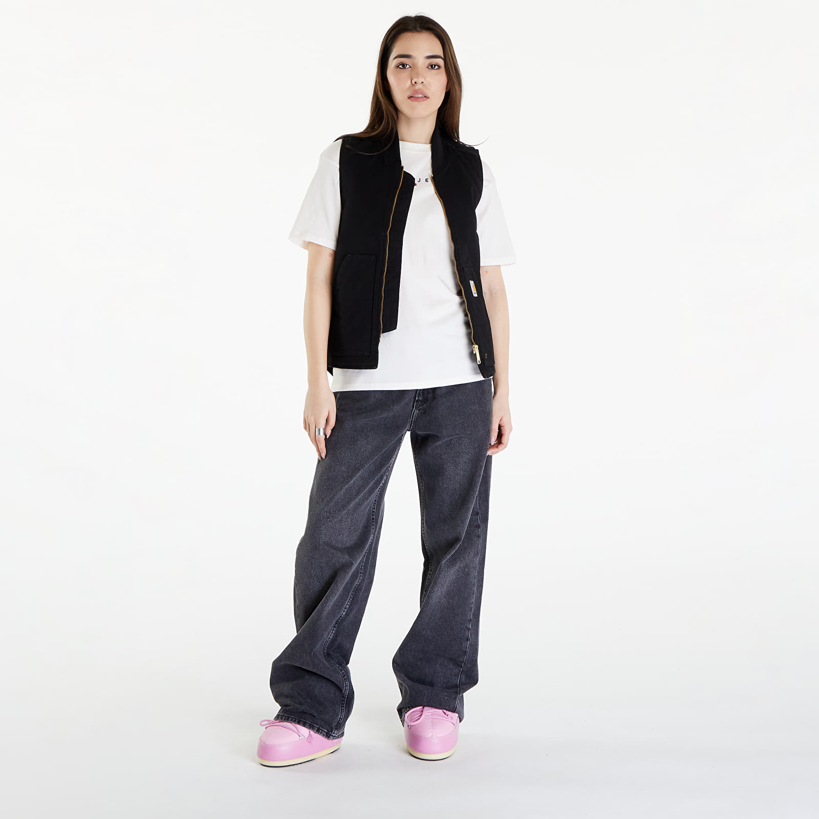 Vests Carhartt WIP Classic Vest UNISEX Black Rinsed