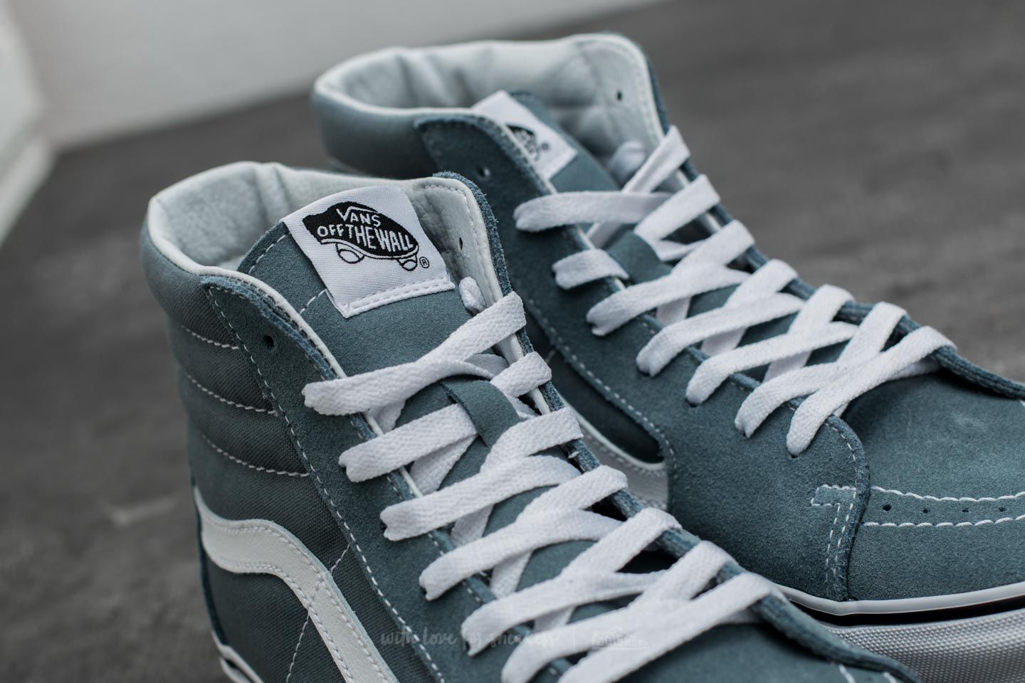 Men s shoes Vans Sk8 Hi Goblin Blue True White Footshop
