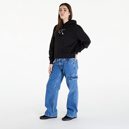 Black hoodie and jeans shop