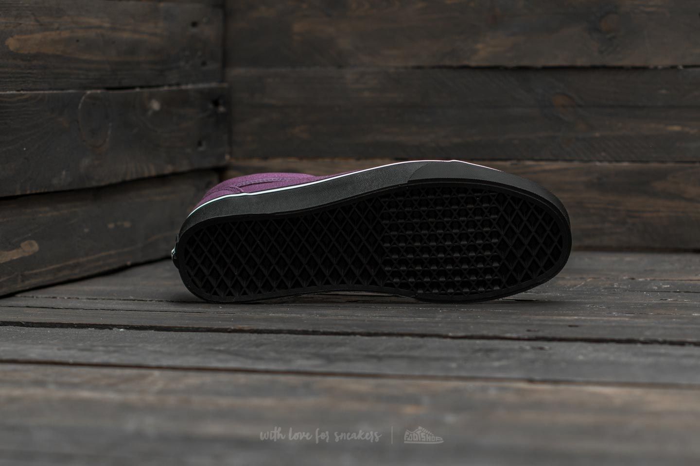 Férfi cipők Vans Old Skool (Black Outsole) Montana Grape/ Black
