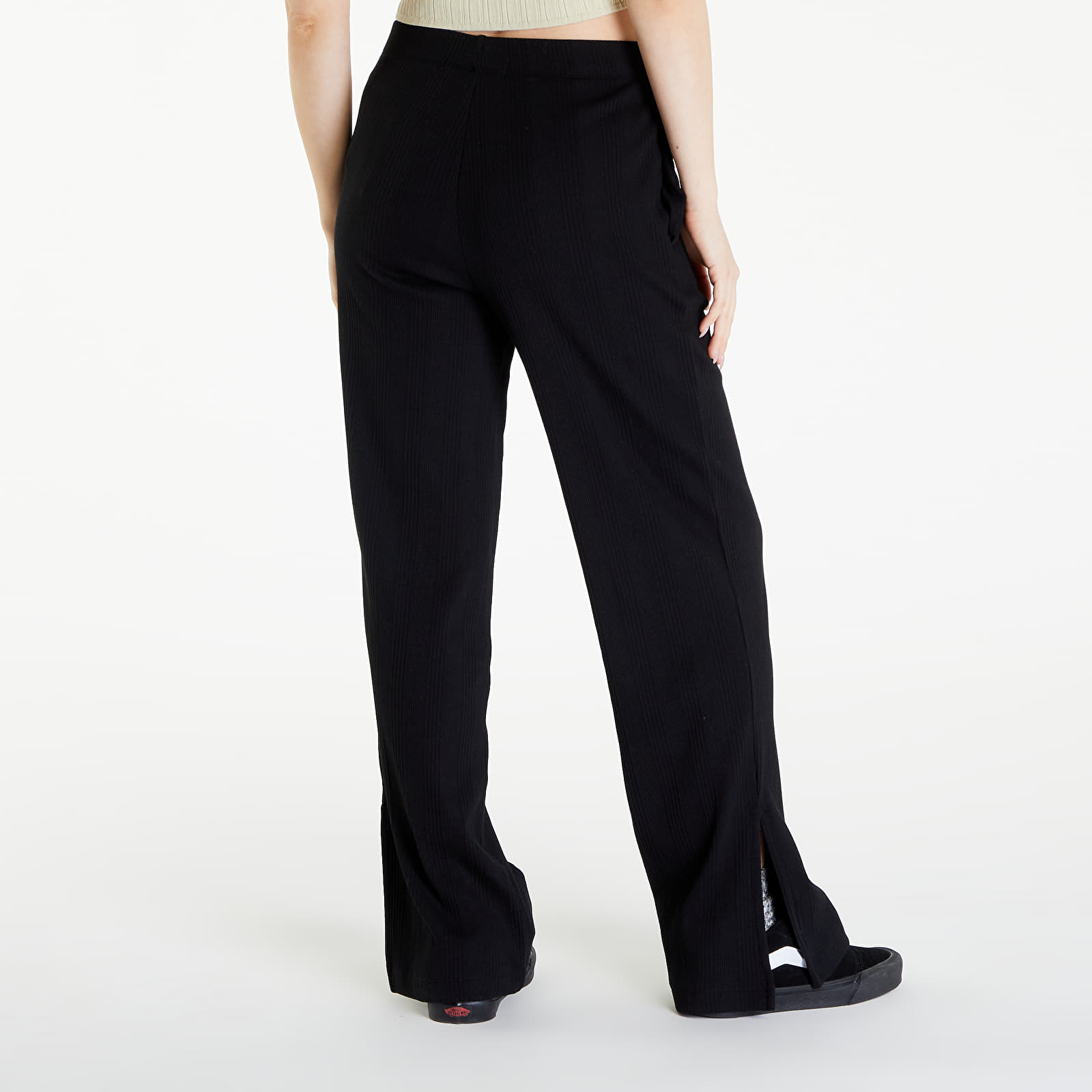 Treninguri Calvin Klein Jeans Variegated Rib Woven Pants Black